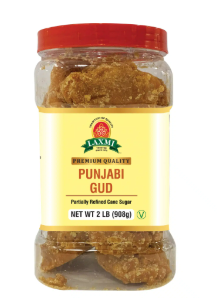 Lakshmi Punjabi Pesi Gur (Jaggery) JAR 1KG